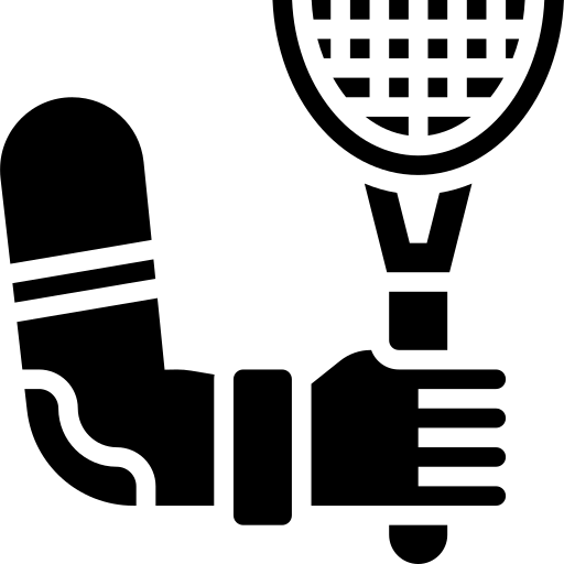 Praxis für Chiropraktik - Therapien und Behandlungs - Tennisarm-Symbol